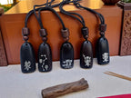 Taoist Talisman Necklace: Lightning Struck Jujube Wood Pendant, Sacred Symbol Protection