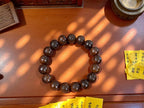 Taoist Protection Bracelet: Lightning Jujube Wood Bagua Amulet