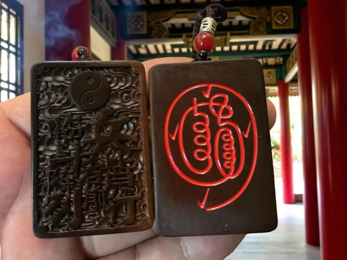 Lightning Struck Wood Taoist Talisman – Home Guardian Blessing