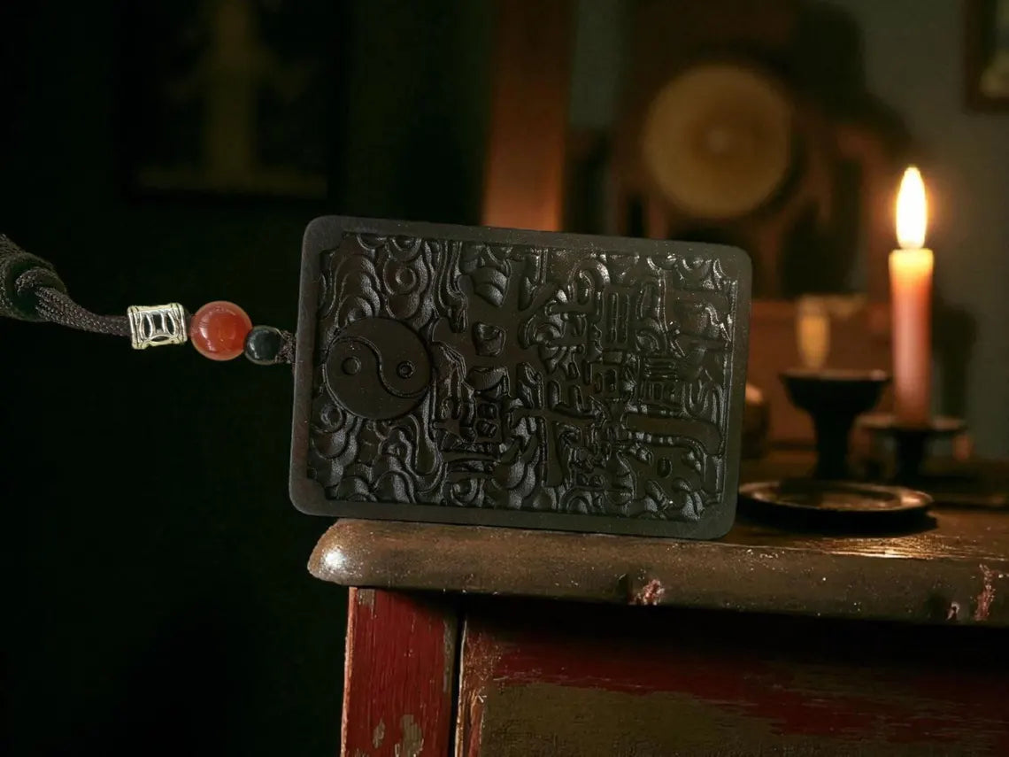 Lightning Struck Wood Taoist Talisman – Home Guardian Blessing