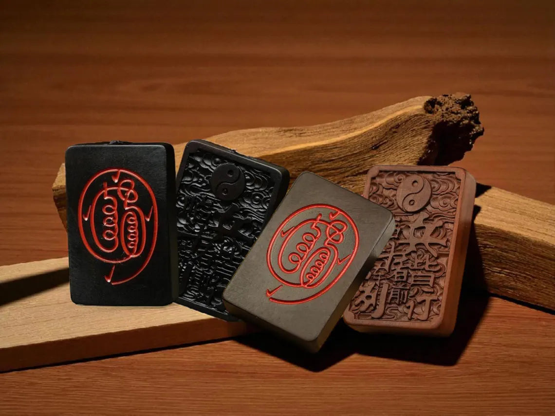 Lightning Struck Wood Taoist Talisman – Home Guardian Blessing