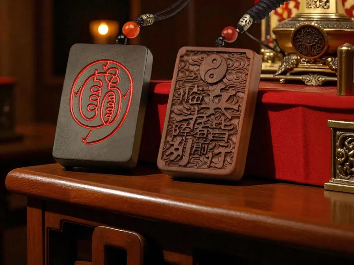 Lightning Struck Wood Taoist Talisman – Home Guardian Blessing